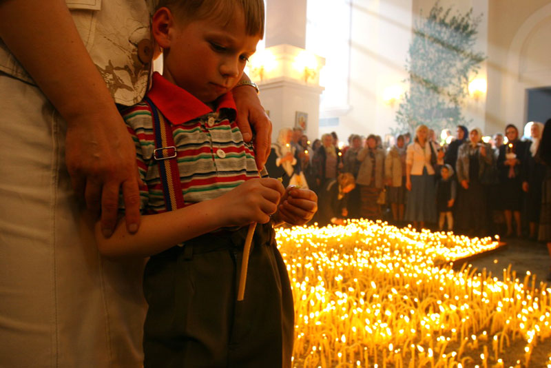 Акция свечи в память о нерожденных детях