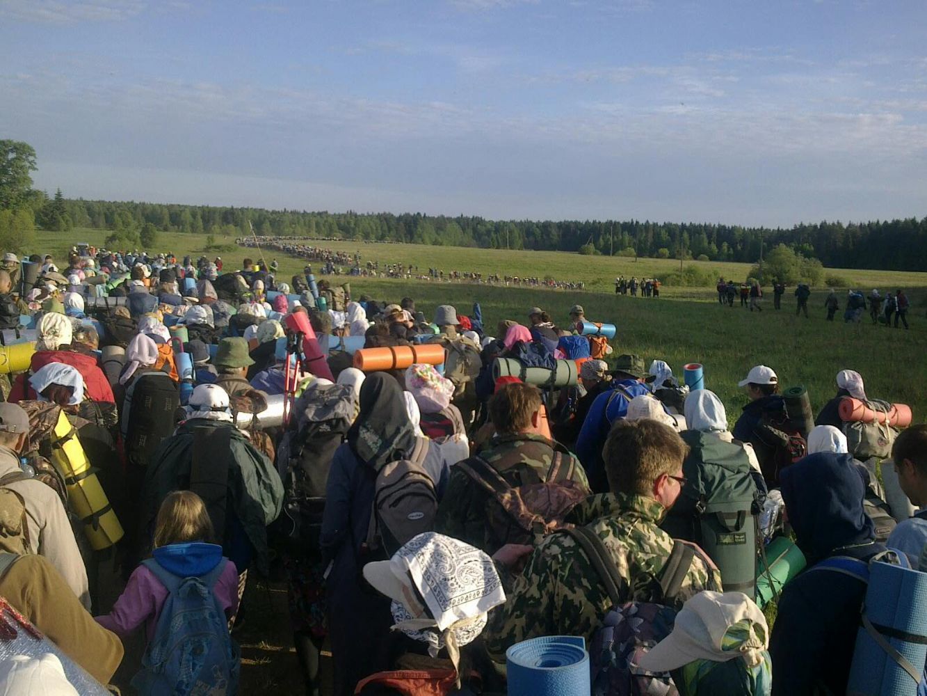 Крестный ход можно пройти только с молитвой