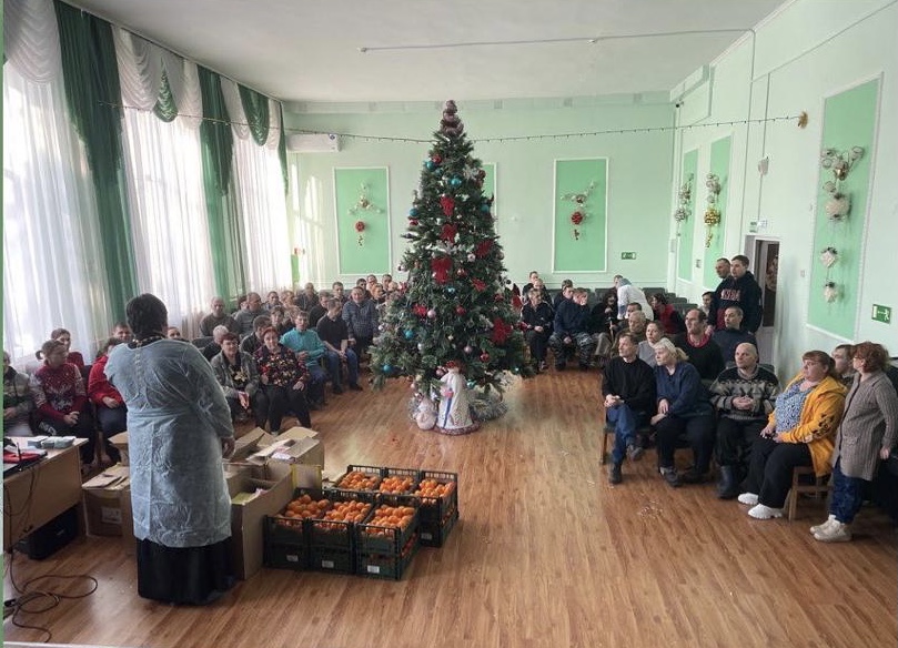 Святочные поздравления в доме-интернате