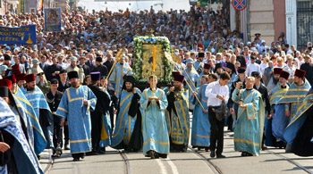 Крестный ход. Фото Владимира Саяпина.