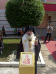 Чугуевка, освящение камня любви и верности 