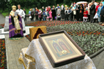 Владивосток. Состоялось освящение закладного камня памятника святым Петру и Февронии 