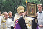 Владивосток. Состоялось освящение закладного камня памятника святым Петру и Февронии 