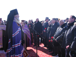 Освящена часовня на границе 