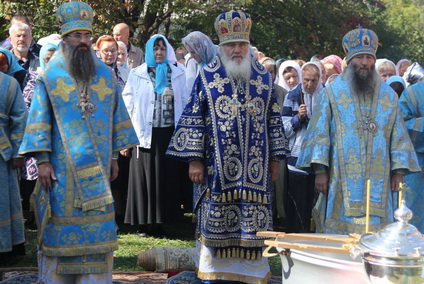 25-летие архиерейской хиротонии митрополита Вениамина и праздник в Богородице-Рождественском монастыре