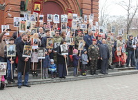 В Православной гимназии прошел Бессмертный полк