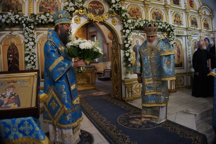 Престольный праздник прошёл в Успенском храме