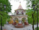 Молебен у Арки Цесаревича