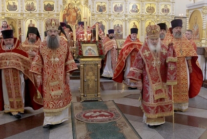 Соборные службы в память священномученика Вениамина