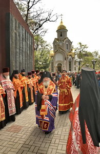 Фото, панихида в День Победы