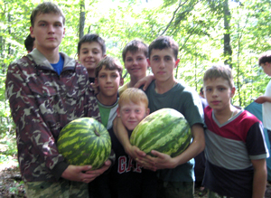 Победители с призами