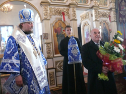 Фото, Сретенье Господне, годовщина хиротонии епископа Уссурийского Сергия, викария Владивостокской епархии