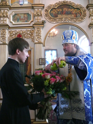 Фото, Сретенье Господне, годовщина хиротонии епископа Уссурийского Сергия, викария Владивостокской епархии