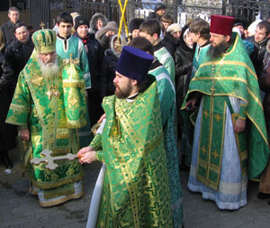 Фото, престольный праздник в храме св. прав. Иоанна Кронштадтского