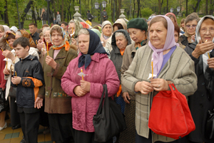 Фото, молебен в Покровском соборе