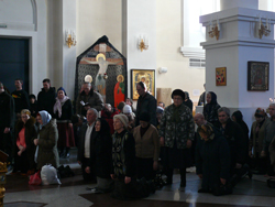 Чтение покаянного канона 