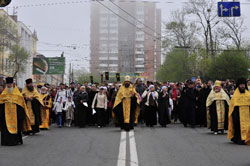 Фото Андрея Кузнецова. Владивосток, крестный ход в защиту детей
