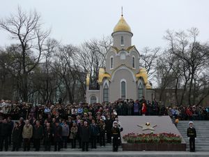 Фото. Владивосток. Празднование Дня Победы в Великой Отечественной войне 1941-1945 гг. Парад войск