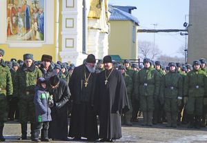 Фото. Уссурийск. Народное празднование Рождества Христова в г. Уссурийске