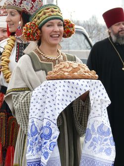 Фото. Владивосток. Праздник «Приморье хлебосольное» и сбор пожертвований на Преображенский кафедральный собор