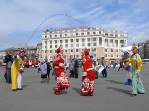 Фото. Владивосток. Праздник «Приморье хлебосольное» и сбор пожертвований на Преображенский кафедральный собор