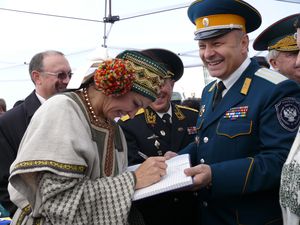 Фото. Владивосток. Праздник «Приморье хлебосольное» и сбор пожертвований на Преображенский кафедральный собор