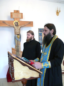 Порт-Артурскую икону проводили из Епархиального управления