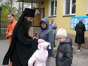 Фото. Уссурийск. Викарный архиерей посетил Западное благочиние