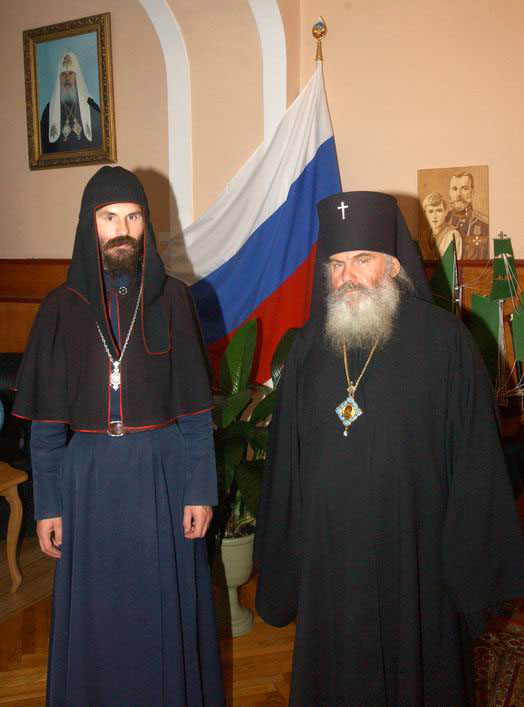Встреча архиепископа Вениамина и старообряд- ческого епископа Германа