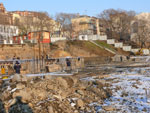 Владвивосток. Стройка Спасо-Преображенского собора.