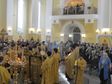 Фото. Владивосток. 10 февраля 2013 года, в день Собора новомучеников и исповедников Российских, митрополит Владивостокский и Приморский Вениамин совершил Литургию и отпраздновал именины в Покровском кафедральном соборе