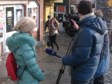 Фото, Владивосток. 20 участников Православного молодежного движения устроили 7 марта 2012 года в центре города пикет против абортов с демонстрацией плакатов, посвященных радости материнства - в рамках акции «В защиту жизни!» Православные волонтеры распространили также порядка 900 листков, рассказывающих о пагубных последствиях аборта