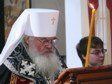 Фото. Владивосток. Покровский кафедральный собор. Чтение первой части Великого покаянного канона преподобного Андрея Критского совершает митрополит Владивостокский и Приморский Вениамин