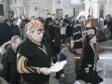 Фото. Владивосток. Покровский кафедральный собор. Чтение первой части Великого покаянного канона преподобного Андрея Критского совершает митрополит Владивостокский и Приморский Вениамин