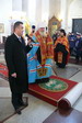 Владивосток. Ректор ДВФУ Миклушевский В.В. на молебне в Покровском соборе