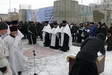 Владивосток. Чин закладки Преображенского кафедрального собора.