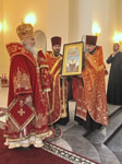 Праздничная служба в Покровском храме