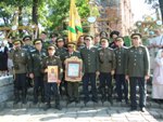 Фото, мощи святителя Николая Чудотворца, молебен возле Покровского храма