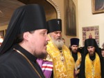 Фото, встреча мощей в Свято-Никольском Кафедральном соборе