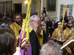 Фото, встреча мощей в Свято-Никольском Кафедральном соборе