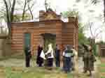 Бывшая часовня (ныне сторожка) на русском кладбище в Даляне (Порт-Артур)