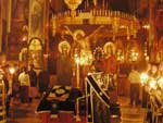 На службе 12-ти Страстных Евангелий, в Великий Пяток