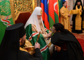 Предстоятель Русской Церкви возглавил наречение архимандрита Феодора (Казанова) во епископа Переславского и Угличского, архимандрита Антония (Простихина) во епископа Сарапульского и Можгинского, архимандрита Матфея (Копылова) во епископа Анадырского и Чу