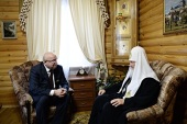 Состоялась беседа Святейшего Патриарха Кирилла с губернатором Нижегородской области В.П. Шанцевым