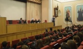 Митрополит Волоколамский Иларион встретился с многочисленной группой учащихся из Италии