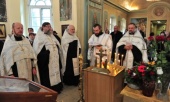 На московском подворье Православной Церкви в Америке совершена панихида по новопреставленному архимандриту Александру (Пихачу)