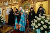 Митрополит Астанайский Александр возглавил престольные торжества в Иверско-Серафимовском монастыре Алма-Аты