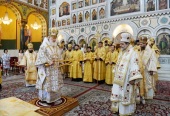 В последний день визита в Латинскую Америку Предстоятель Русской Православной Церкви совершил Литургию в соборе апостола Павла в Сан-Паулу