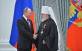 Президент России вручил ордена трем архиереям Русской Православной Церкви