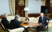 Состоялась встреча Патриаршего экзарха всея Беларуси митрополита Павла с Президентом Республики Беларусь А.Г. Лукашенко